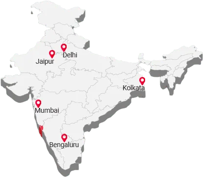 server location of our shared hosting in India
